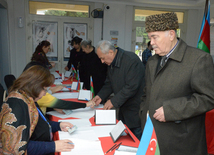 Azerbaijani parliamentary election kicks off. Baku, Azerbaijan, Nov.01, 2015